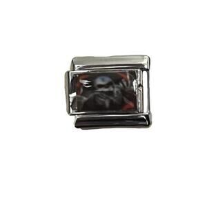 Super cool skeleton guy flipping you off charm